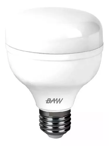 Lampara Led Sensor Movimiento 13w=80w Luz Fría Baw E27 6500k