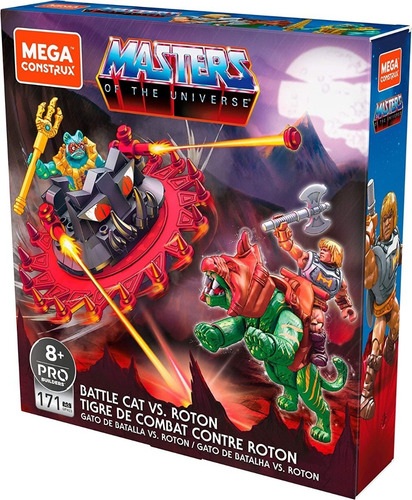 Master Of The Universe Mega Construx Battle Cat Vs Roton 171