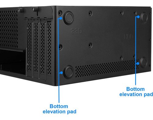 Case Iesooy Micro Atx, Matx Case Mini Pc Itx Desktop Case De