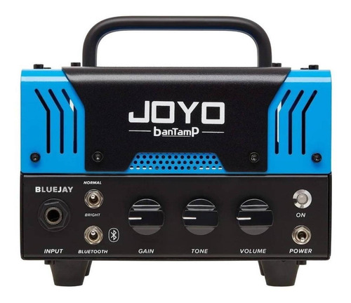 Amplificador Joyo Bantamp Bluejay Transistor para guitarra de 20W cor preto/azul 110V/240V