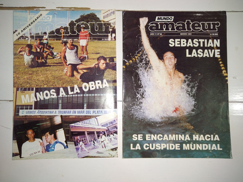 Revistas Mundo Amateur 2 Ejemplares Febrero Y Marzo 1991