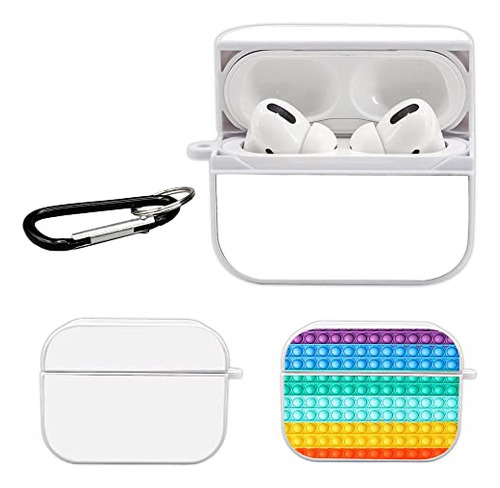 Case Blanco Sublimación Diy Para AirPods Pro Unique