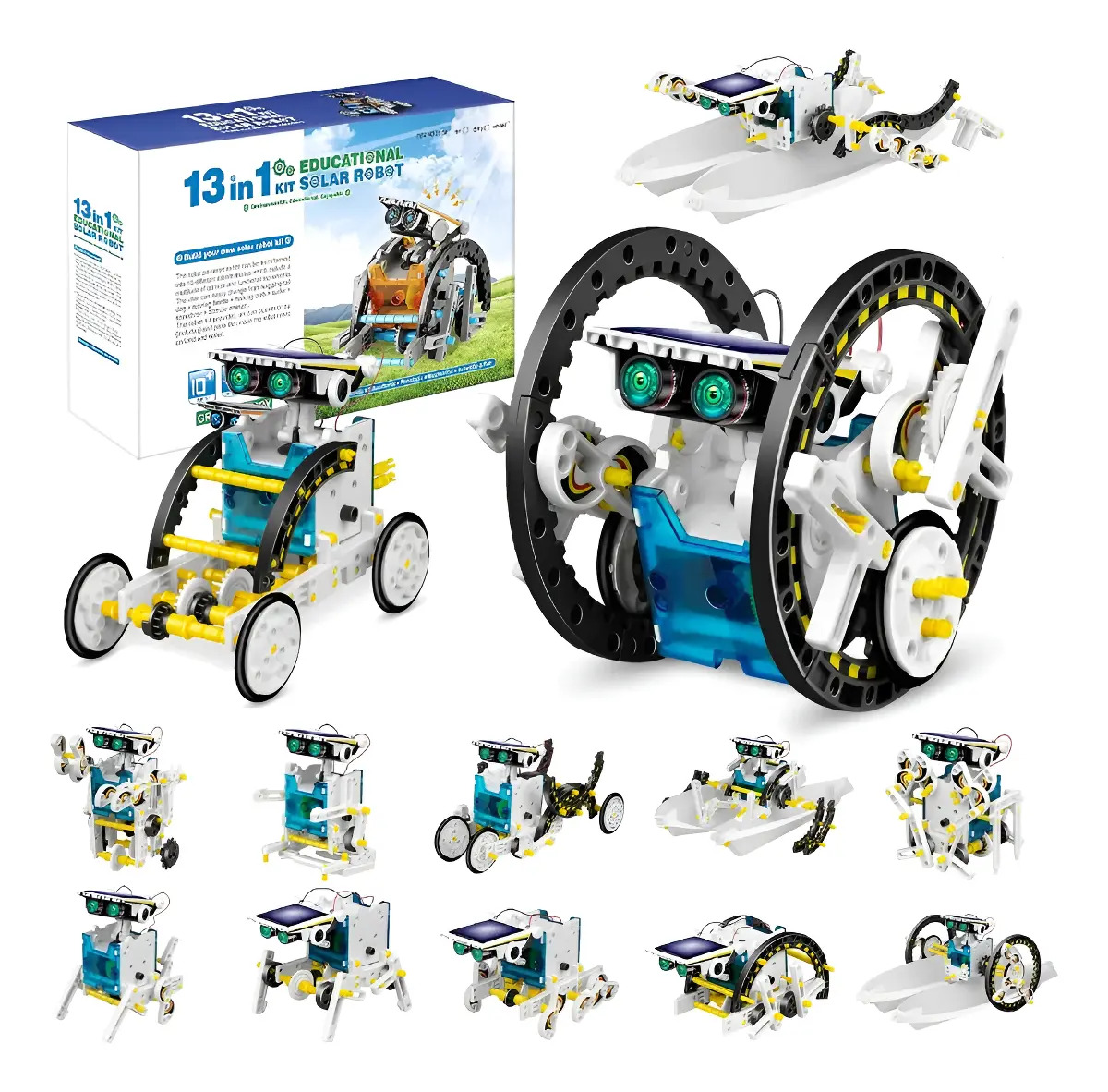 Juguete Educativo Robot Solar Para Niños 8 A 14 Años