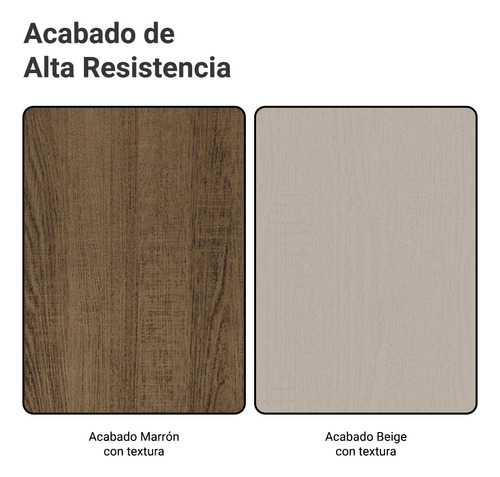 Mesa De Comedor Madesa Con Encimera De Vidrio 6 Puesto Peluches Rustic