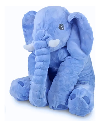 Elefantinho De Pelúcia 60cm Almofada Para Dormir E Abraçar