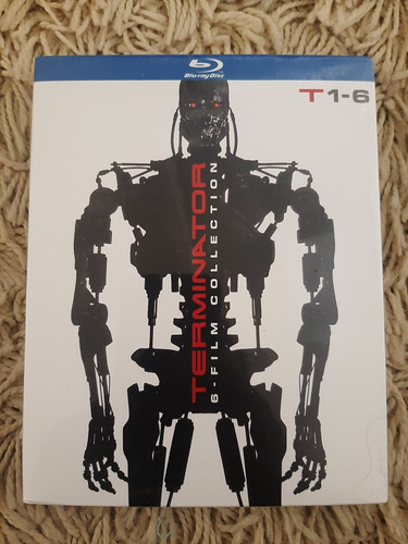 Blu Ray Coleção Exterminador Do Futuro 6 Filmes Lacrado
