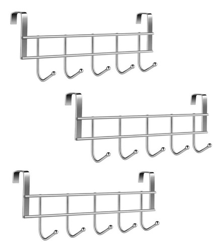 Paquete De 3 Ganchos Para Puerta De Gabinete De Cocina, Ganc