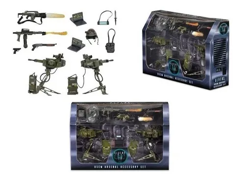 Arsenal De Armas E Acessórios Set Neca Combate Aliens Uscm Arsenal De Armas E Acessórios Set Neca Combate Aliens Uscm