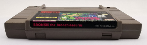 Bronkie The Bronchiasaurus Snes Nintendo * R G Gallery (Usado)