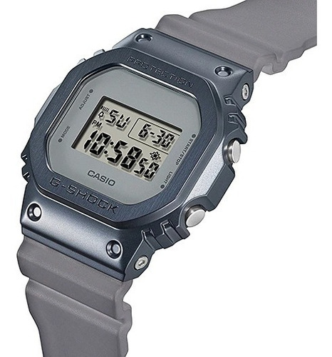 Imagen 5 de 6 de Reloj Casio G-shock Youth Humeado Azul Gm-5600mf-2cr