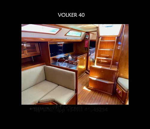 Velero Volker 40. Muy Equipado. Quillote Nuevo.