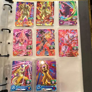 ghost rare foil Dragon Ball Heroes 8 Cartas Foil Promo Raras Esferas Oscuras