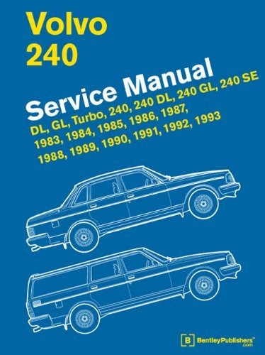 Book : Volvo 240 Service Manual 1983, 1984, 1985, 1986,...