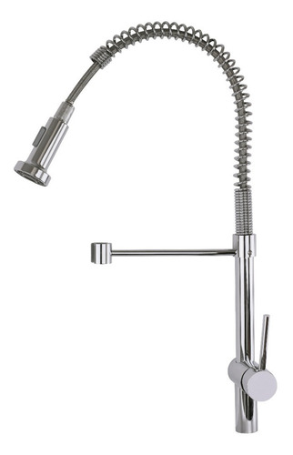 Imagen 1 de 9 de Griferia Extensible Para Cocina Canilla Monocomando Flexible