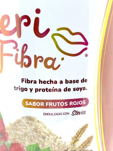 Imagen 7 de 9 de Yeri Fibra 300 Grs Frutos Rojos 2 Botes