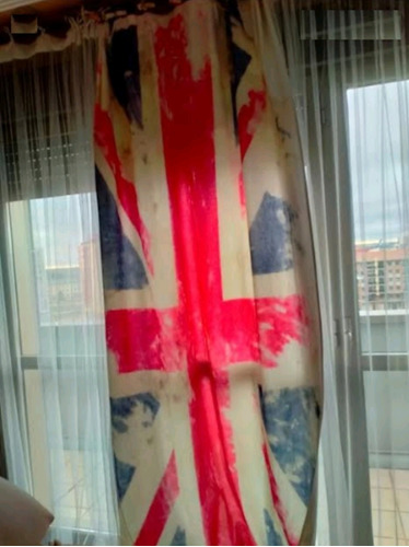 Cortina De Bandera Uk Inglaterra Zara Home Hecha En España 