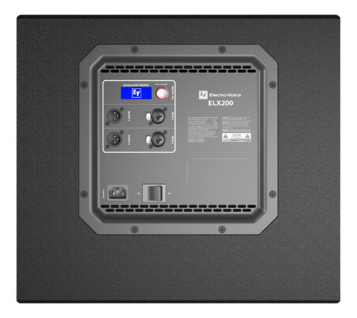 Subwoofer Electro Voice Elx 200 12 Polegadas Bluetooth 1200w