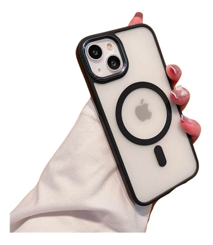 Imagen 3 de 10 de Funda Para iPhone Magsafe Color Premium Protector Case