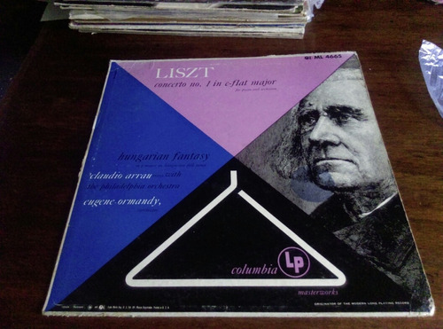 Vinilo Liszt-concerto No 1 In E Flat Major.  Ljp