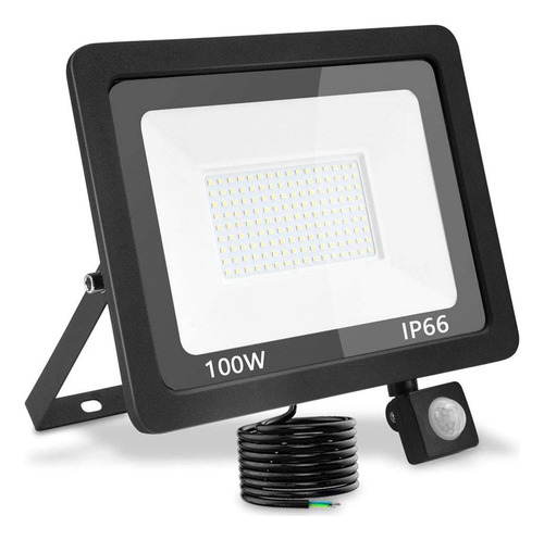 Refletor Led Externo Sensor De Movimento De Holofote 30/50/1