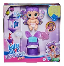 Comprar Baby Alive Glopixies Minis Doll Plum Rainbow