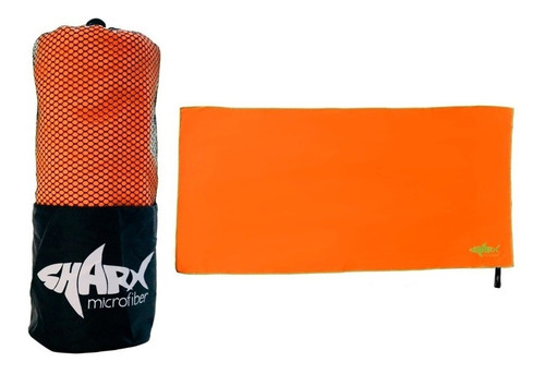 Toalla Microfibra Sharx* 80x160cm Naranja Envío Gratis