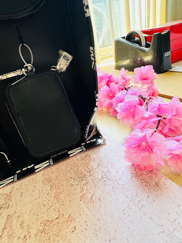 Bolsa Steve Madden Gift Set Con Monedero Original