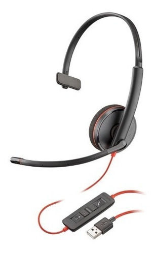 Diadema Plantronics Blackwire C3210 Usb-a