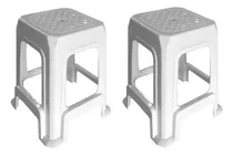 Comprar Banquetas Plasticas Apilables Banquito Master Pack 2 Color Blanco