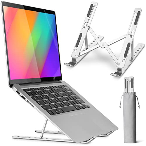 Soporte Para Laptop De Aluminio Kapstrom, Ergonómico Y Ajust