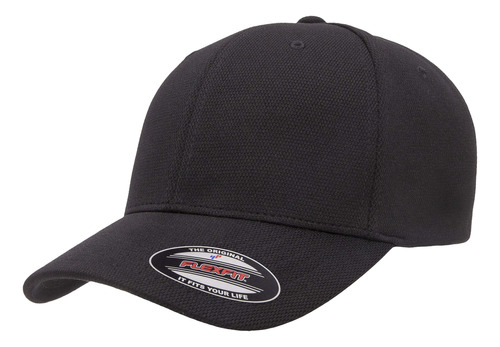 Flexfit - Gorra De Rendimiento Para Hombre, Negro -