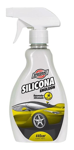 Imagen 1 de 6 de Silicona Emulsión Para Auto Speedway Spray X 440 Cc