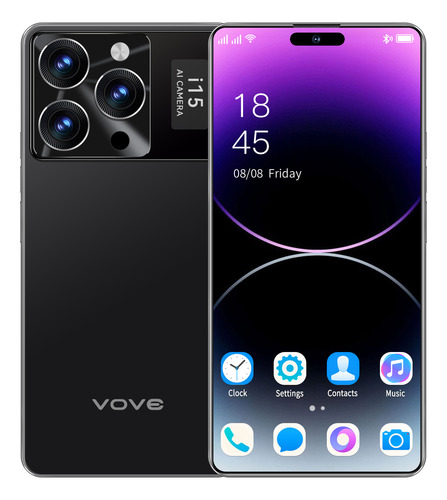 Dual Sim I15promax 2025 El Más Popular Teléfono Celular 5g Es Súper Barato 6.74 Pulgadas Pantalla Desbloquea Android 13 Smartphone 16gb Ram 512gb Rom