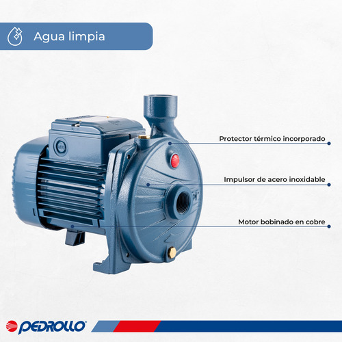 Bomba Centrifuga Trifasica Pedrollo Cp158 1 Hp