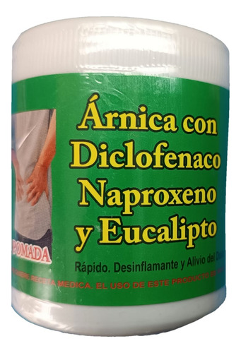 Pomada De Arnica Con Eucalipto. 125gr 5 Piezas