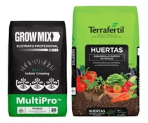 Comprar Sustrato Growmix Terrafertil Multipro 20lts Con Huertas 50lt