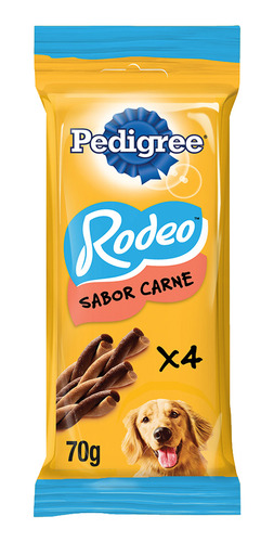 Pedigree Snack Rodeo Sabor Carne 4 Unids.