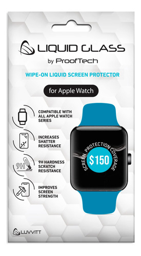 Protector De Pantalla De Vidrio Liquido Para Apple Watch