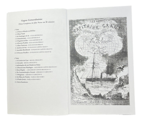 Oceano Pacifico, de Verne, Julio. Editorial Editora Garnier, capa mole em português, 2001