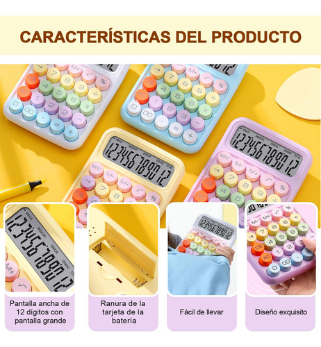 Calculadora, Calculadora De Mesa, Calculadora Básica De 12