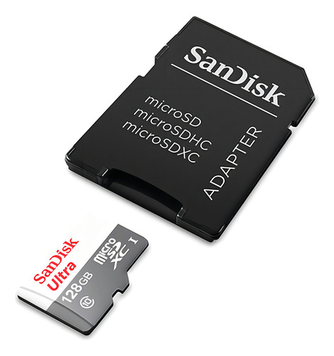 5 Sandisk Sdsqunr-128g-gn3ma U-microsdhc Uhs 100mbs C10 Adap