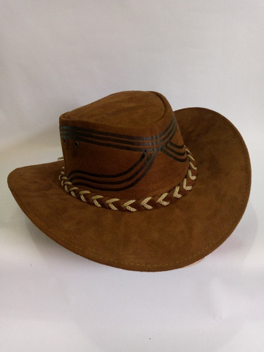 Imagen 2 de 4 de Sombrero Stevenson En Piel De Castor, Color Marron
