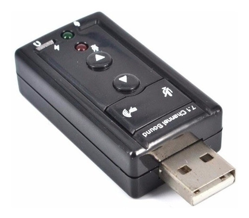 Tarjeta De Sonido 7.1 Usb Audio 3d Externo Isc