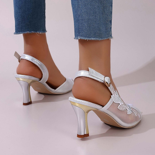 Línea De Malla De Verano Con Taladro De Malla Para Mujer Con
