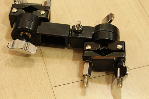 Imagem 2 de 7 de Clamp Bateria Tom Holder Novo Frete Grátis Cromado Suporte