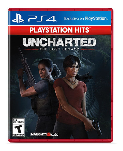 Uncharted The Lost Legacy Ps4 Juego Cd Nuevo Físico Sellado