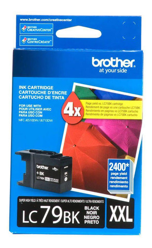 Cartucho Tinta Brother Lc-79bk Preto Alto Rendimento