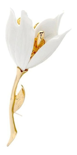 Broche Prendedor Mujer Flor Tulipán Regalo Joyas