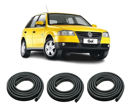 Burletes Gol Power 5 P 2008 Ptas. Delante Y Baul (kit 3) Xxy