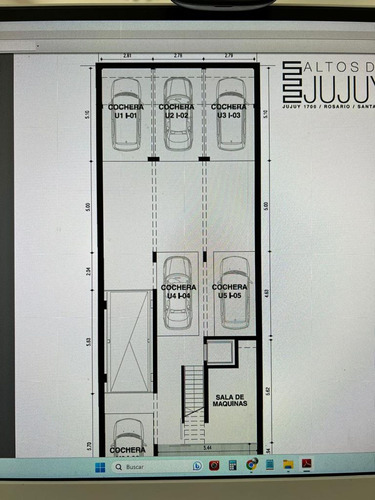 Venta Cochera Zona Rio,  Edificio Altos De Jujuy